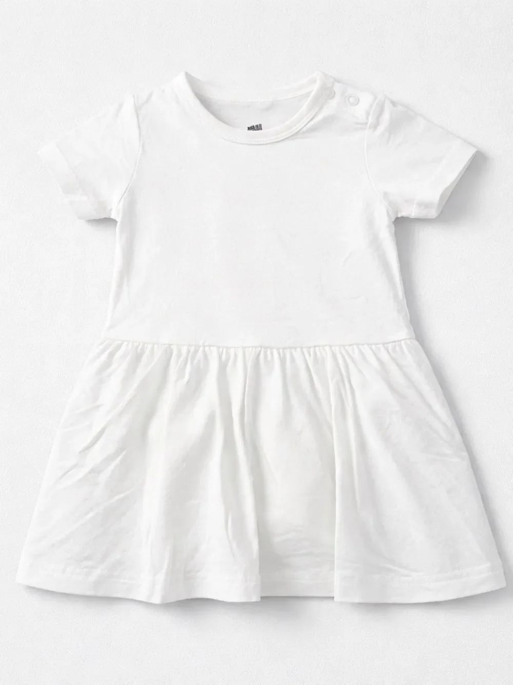 William & Ryan ivory bodysuit dress bamboo NWT size 3/6 months